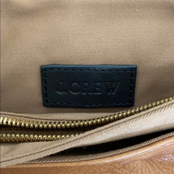 J.Crew leather envelope embellished shoulder bag - Picture 5 of 8